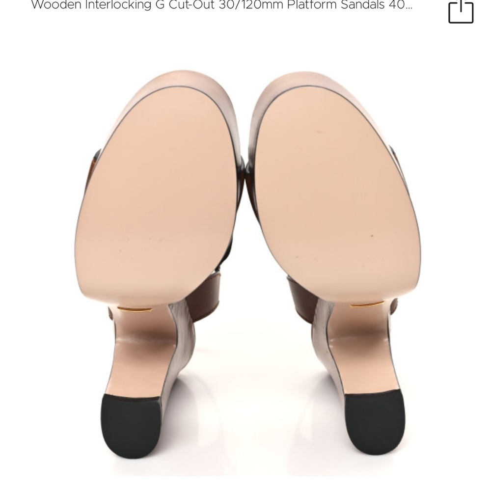 Gucci GG platform sandals brand new - Picture 5 of 7